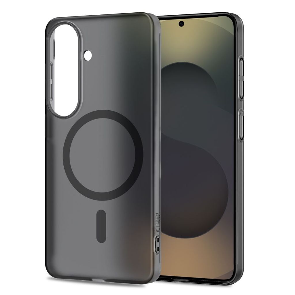 Tech-Protect MagSlim MagSafe Skal till Samsung Galaxy S26 - Matt Svart