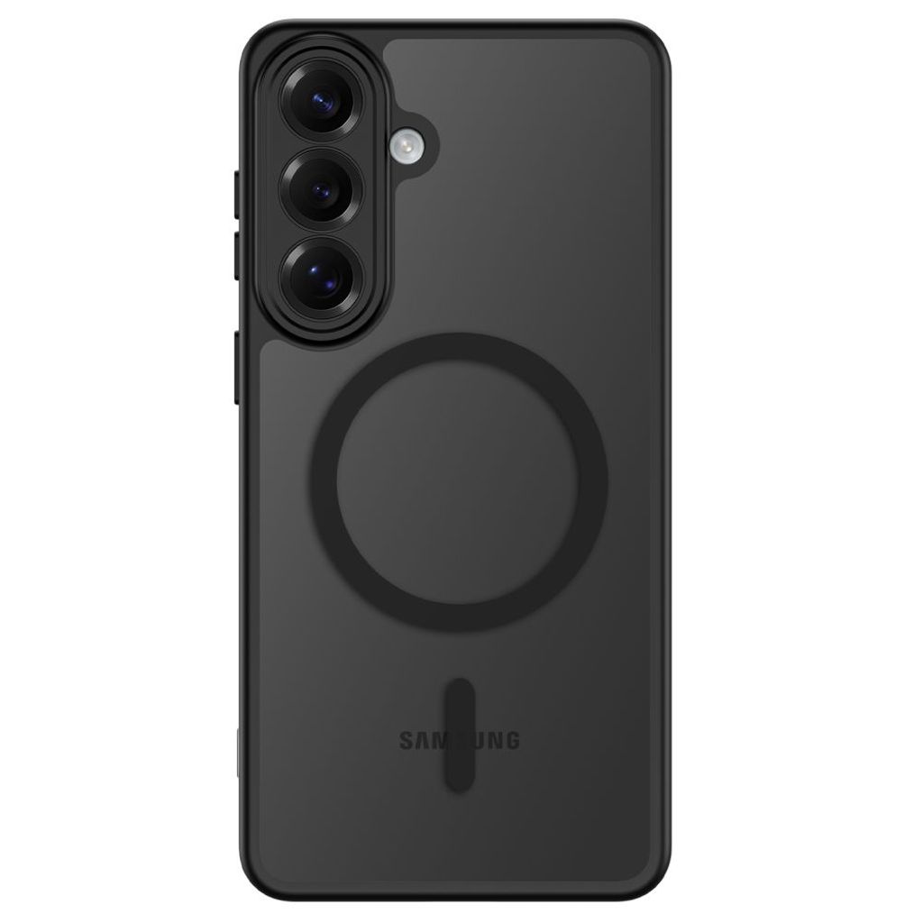 Tech-Protect BasicMag MagSafe Skal till Samsung Galaxy S26 - Transparent/Svart