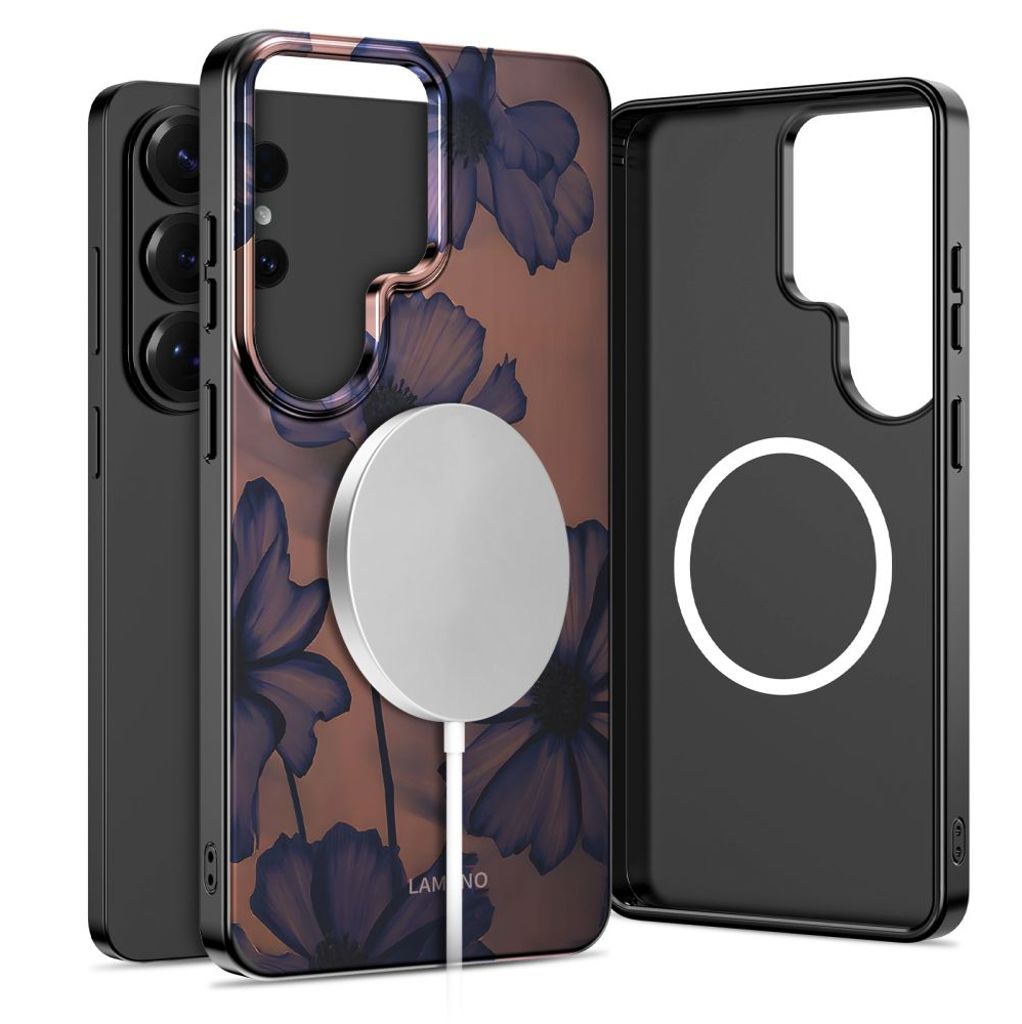 Tech-Protect Lamano MagSafe Skal till Samsung Galaxy S26 Ultra - Brun/Lila