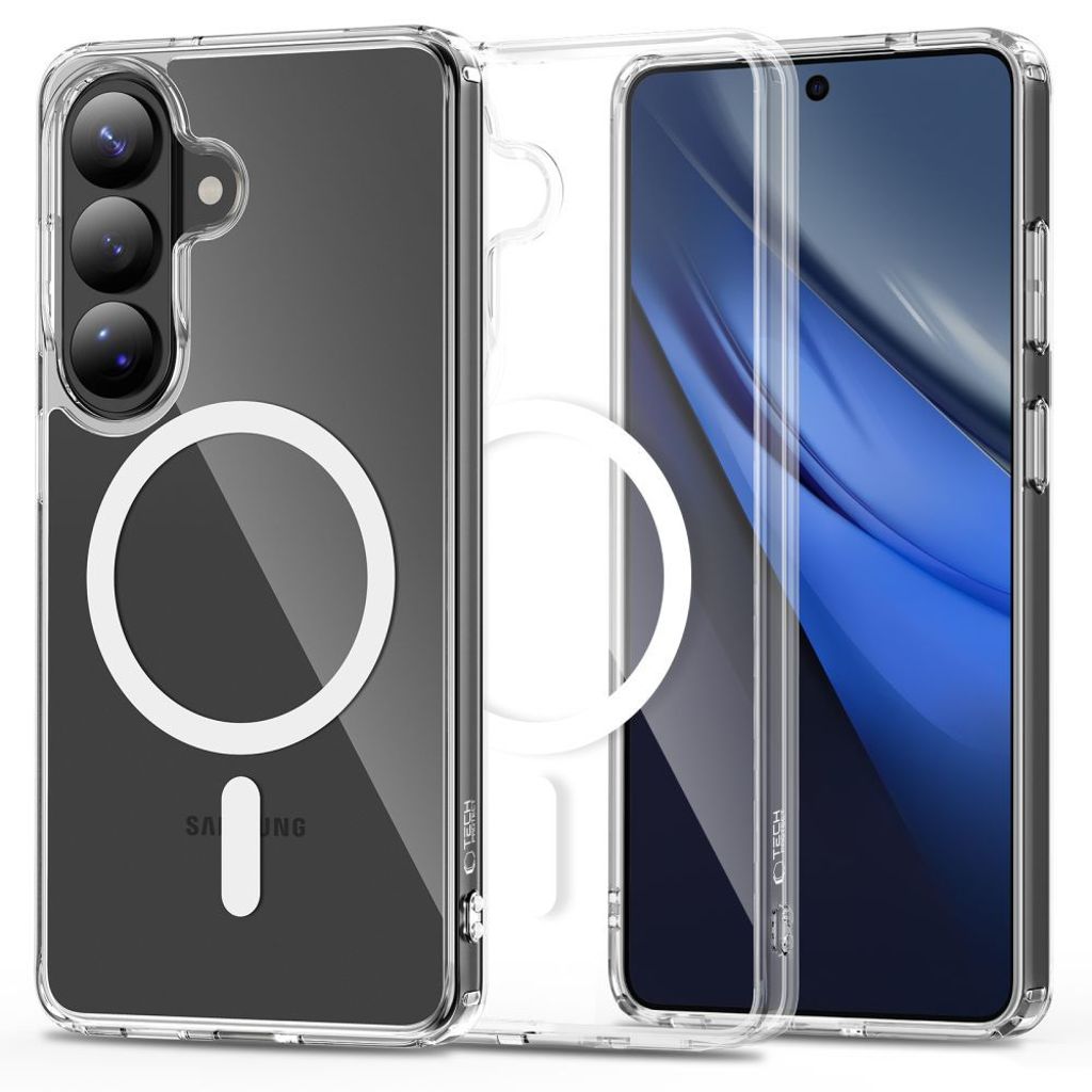 Tech-Protect FlexAir Hybrid MagSafe Cover til Samsung Galaxy A36/A56/A37 5G - Gennemsigtig