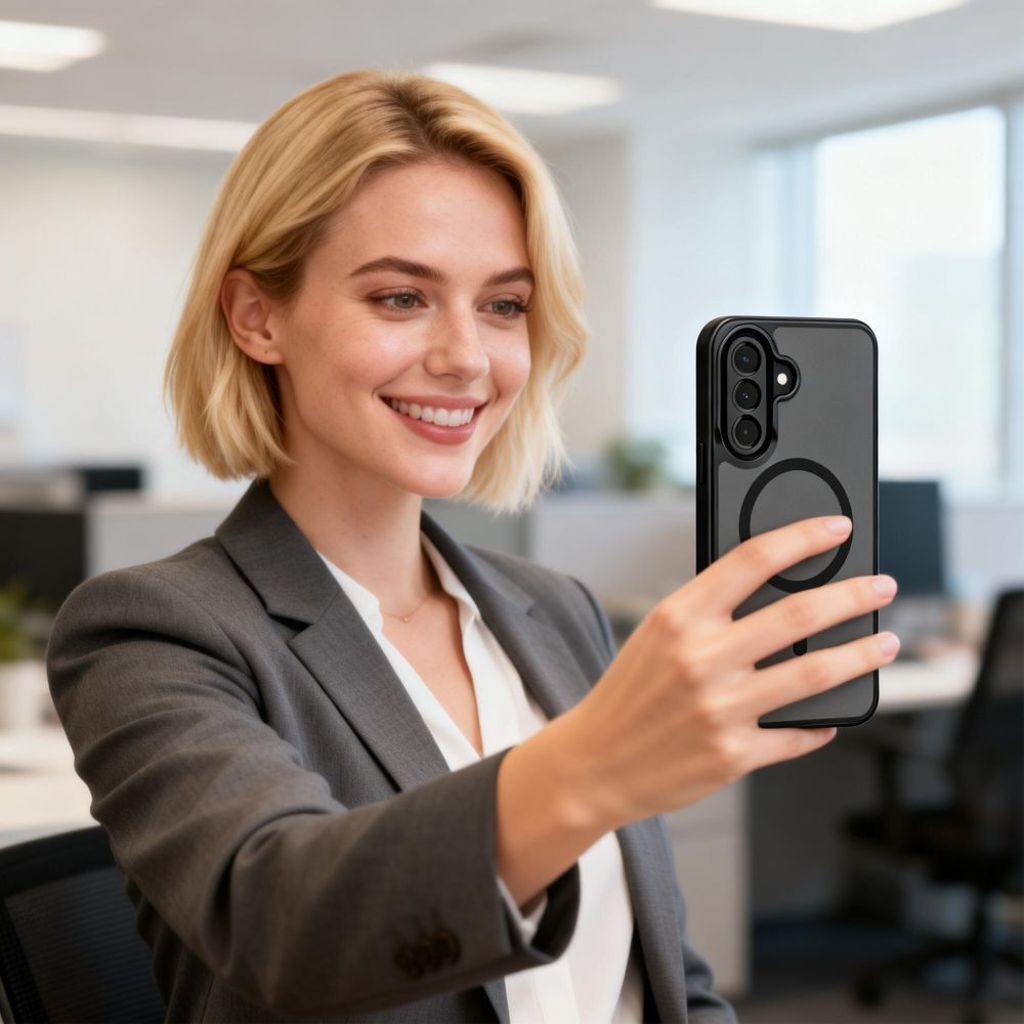 Tech-Protect Magmat MagSafe Cover til Samsung Galaxy A57 5G  - Gennemsigtig