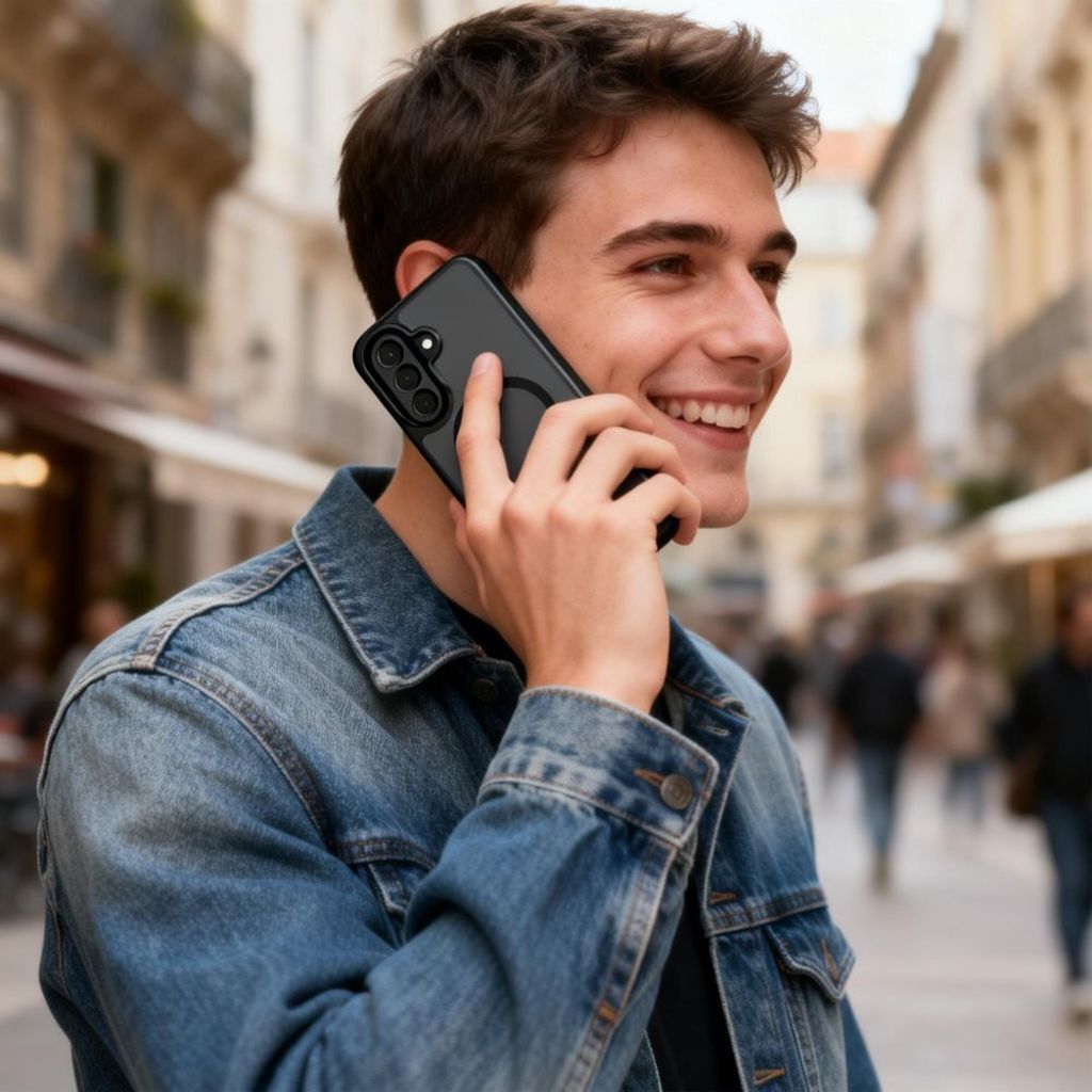 Tech-Protect Magmat MagSafe Cover til Samsung Galaxy A57 5G  - Gennemsigtig