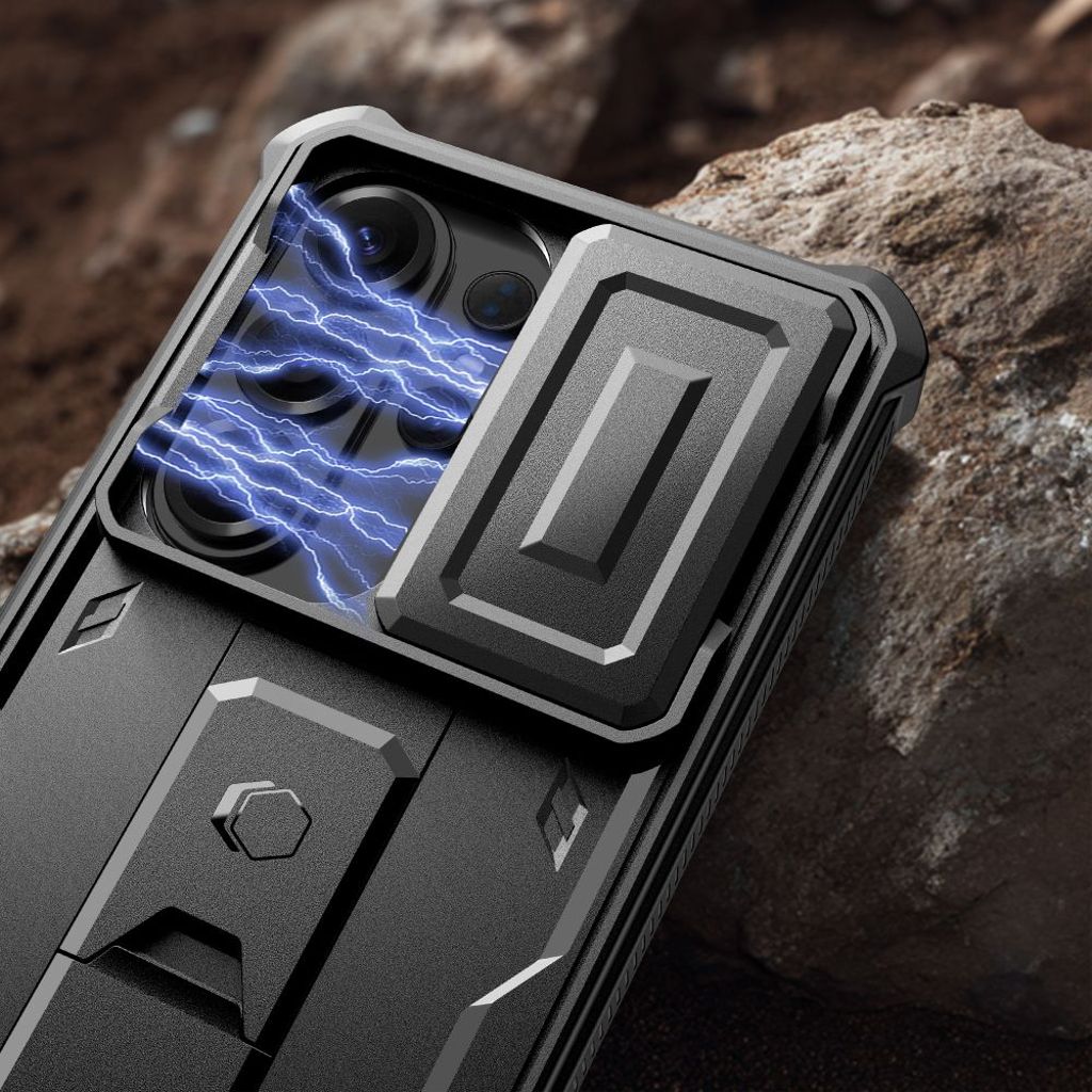 Tech-Protect Kevlar Cam+ Skal till Samsung Galaxy S26 Ultra - Svart