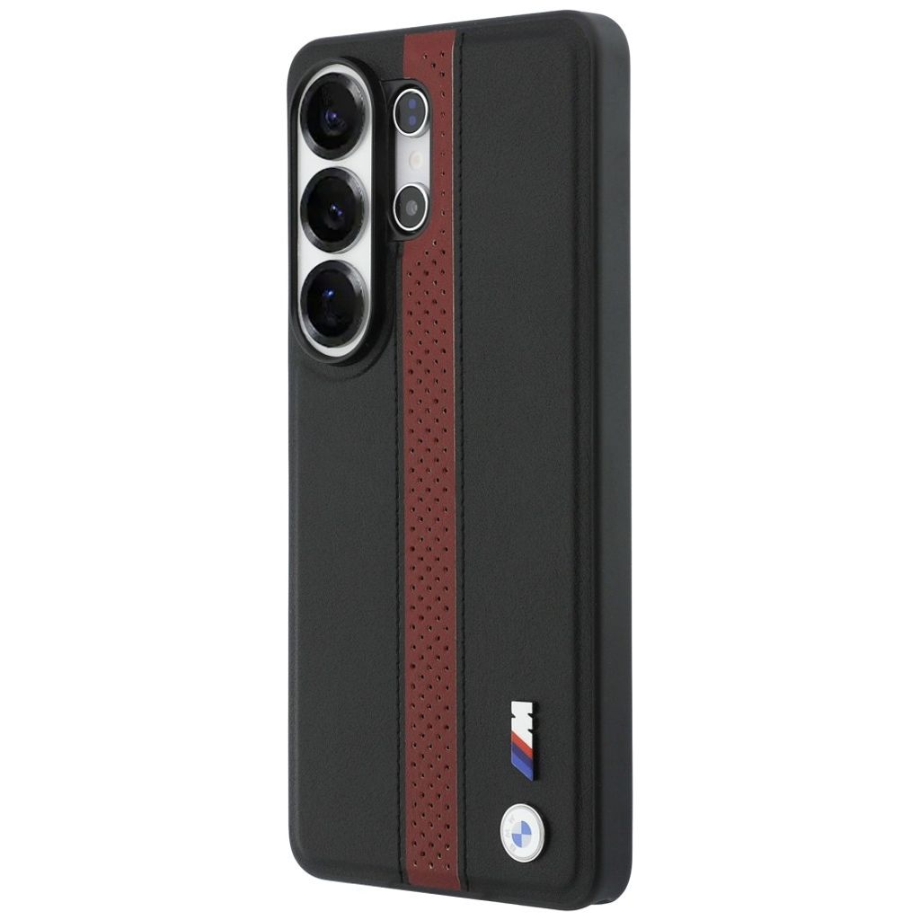 BMW Perforated Stripe Logo MagSafe Skal till Samsung Galaxy S26 Ultra - Röd