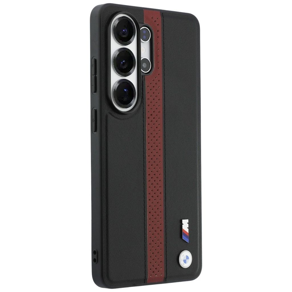 BMW Perforated Stripe Logo MagSafe Skal till Samsung Galaxy S26 Ultra - Röd