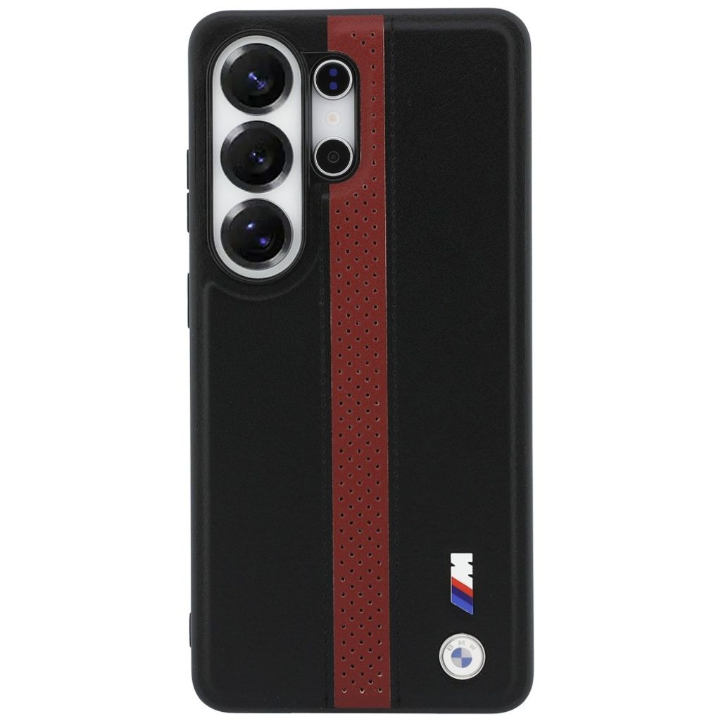 BMW Perforated Stripe Logo MagSafe Skal till Samsung Galaxy S26 Ultra - Röd
