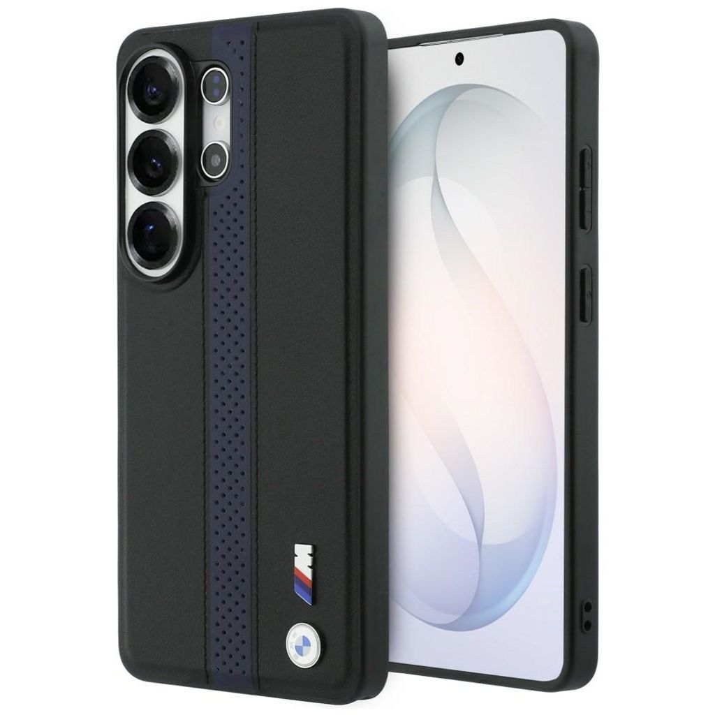 BMW Perforated Stripe Logo MagSafe Skal till Samsung Galaxy S26 Ultra - Blå