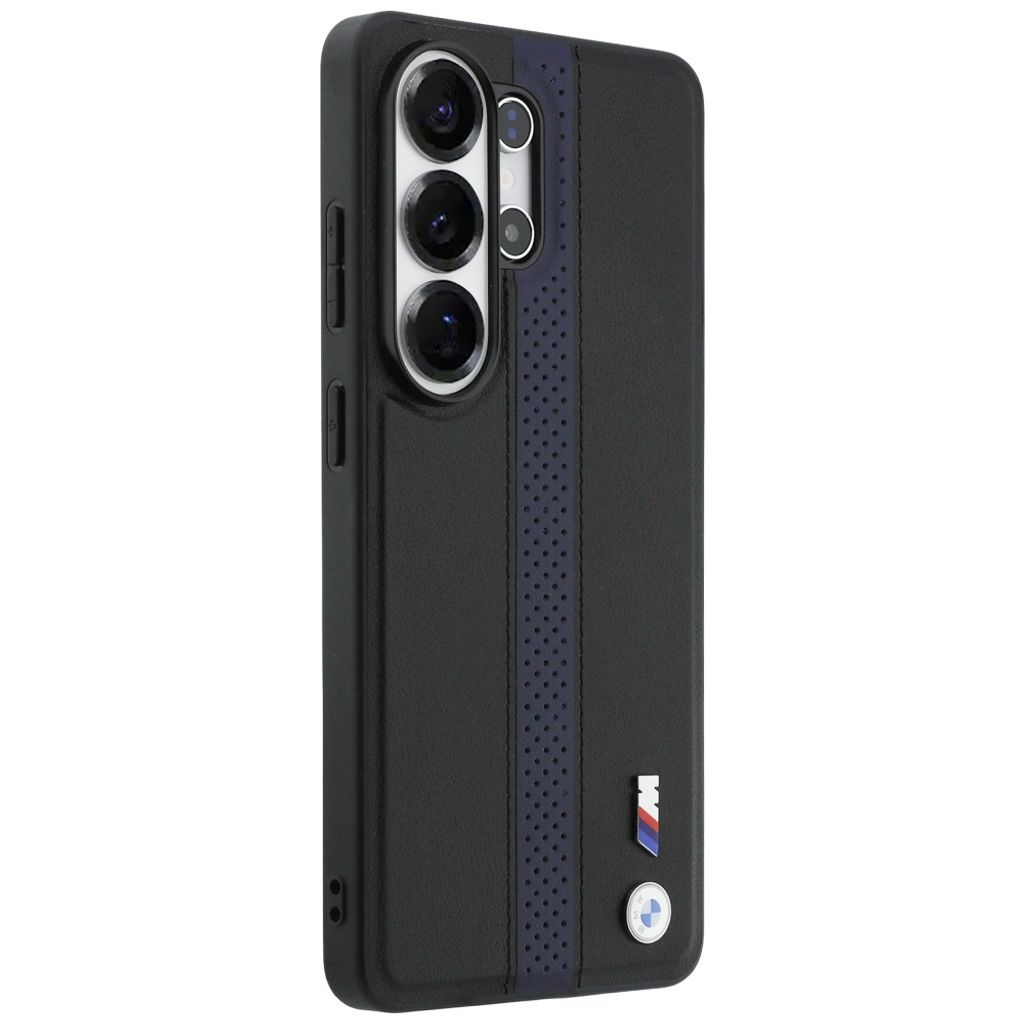 BMW Perforated Stripe Logo MagSafe Skal till Samsung Galaxy S26 Ultra - Blå