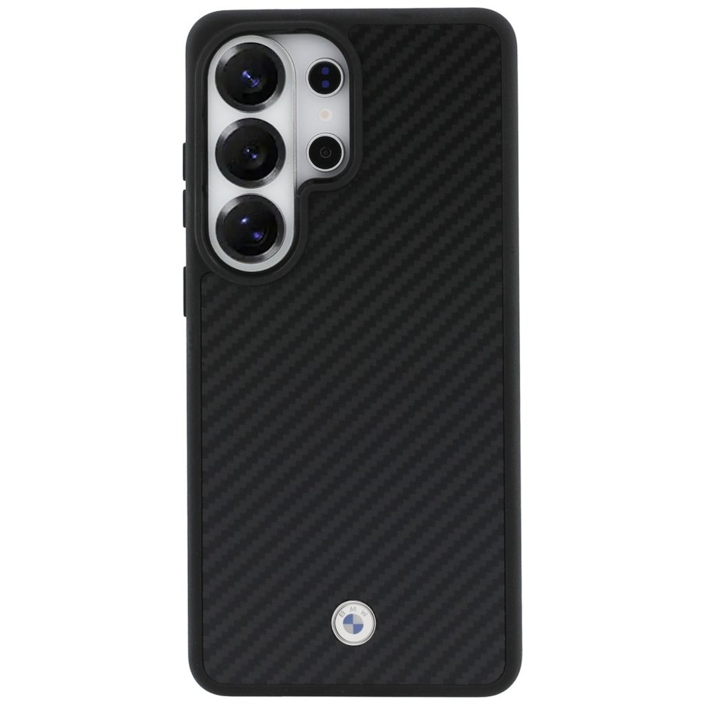 BMW Sign Carbon Fiber MagSafe Skal till Samsung Galaxy S26 Ultra - Svart