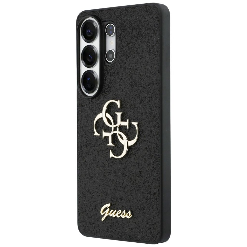Guess Big 4G Logo Glitter Skal till Samsung Galaxy S26 Ultra - Svart