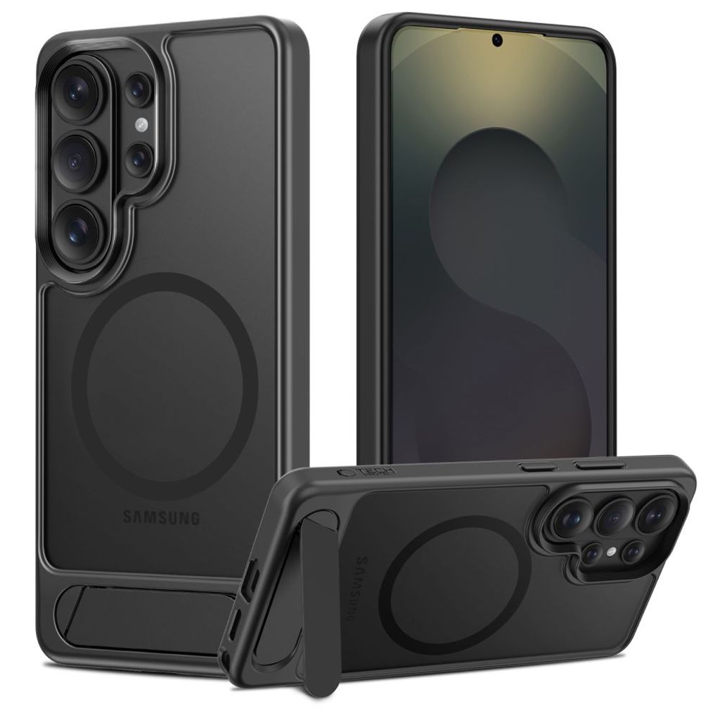 Tech-Protect MagRack MagSafe Skal till Samsung Galaxy S26 Ultra - Matt Svart
