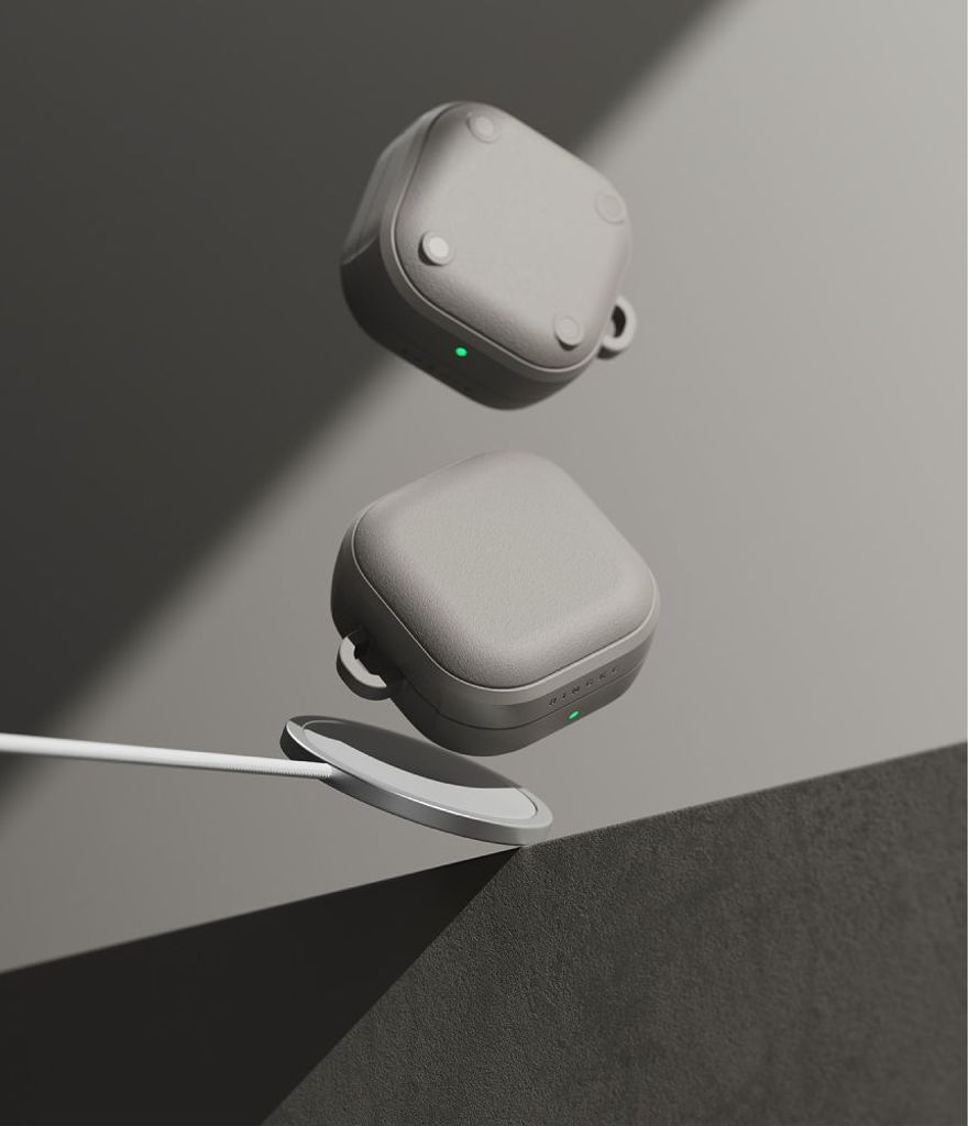 Ringke Onyx Magnetiskt Skal till Samsung Galaxy Buds 4 / 4 Pro - Grå