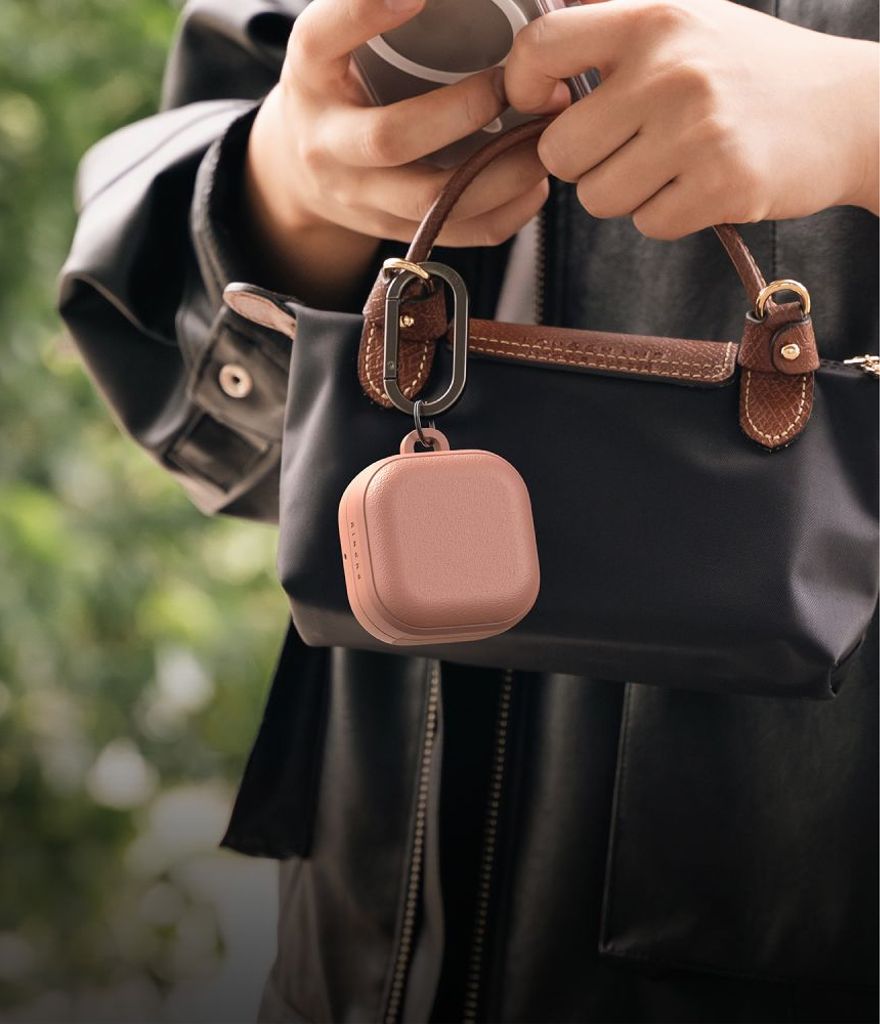 Ringke Onyx Magnetiskt Skal till Samsung Galaxy Buds 4 / 4 Pro - Rosa