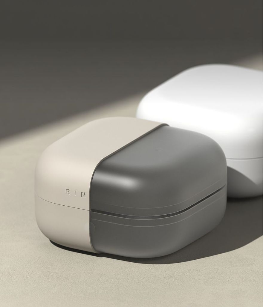 Ringke Silikonskal till Samsung Galaxy Buds 4 / 4 Pro - Beige