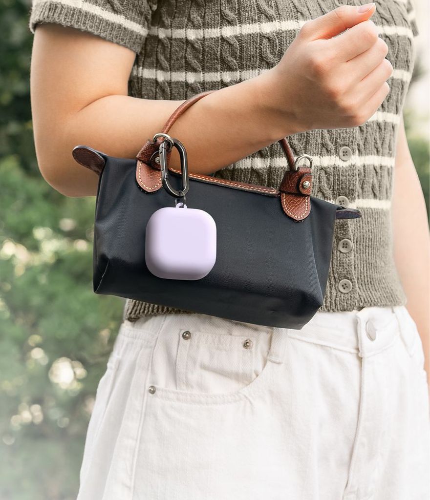 Ringke Silikonskal till Samsung Galaxy Buds 4 / 4 Pro - Lila