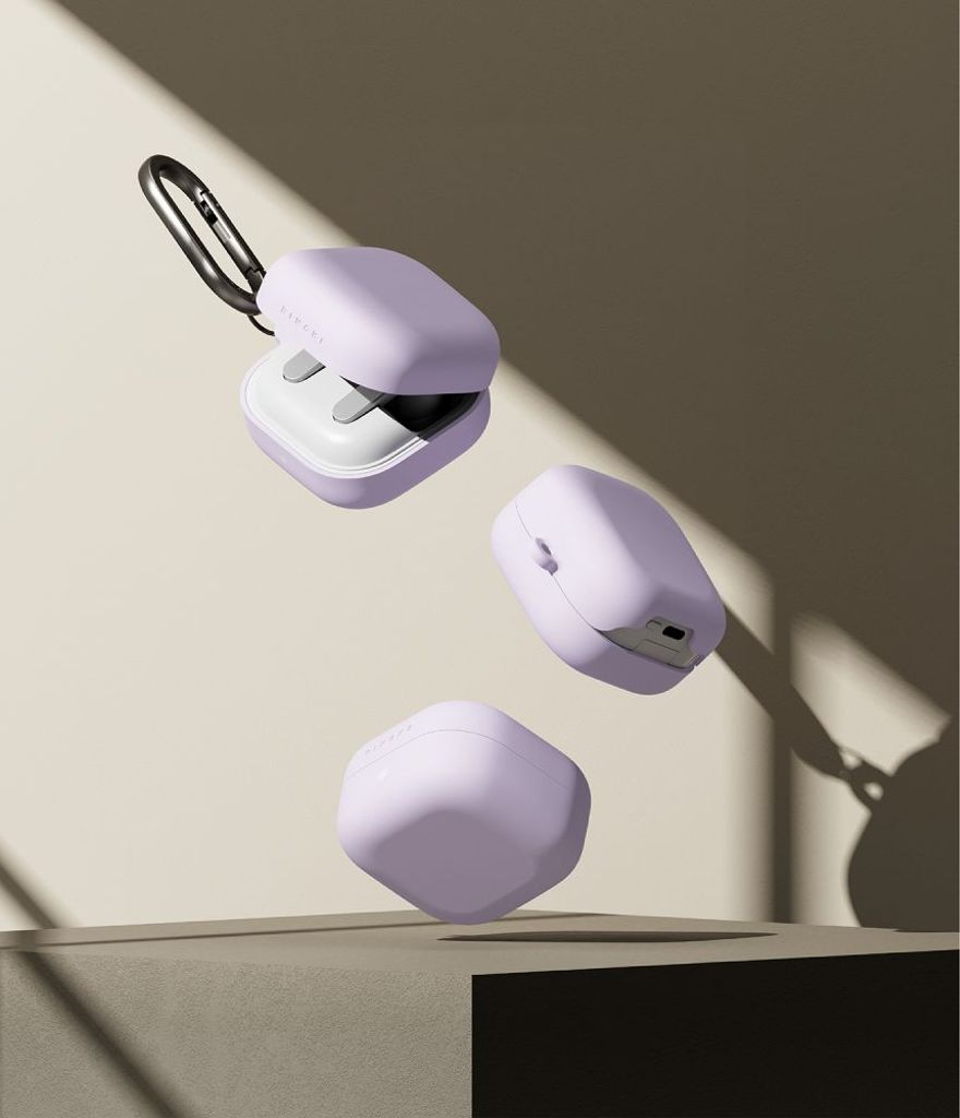 Ringke Silikonskal till Samsung Galaxy Buds 4 / 4 Pro - Lila
