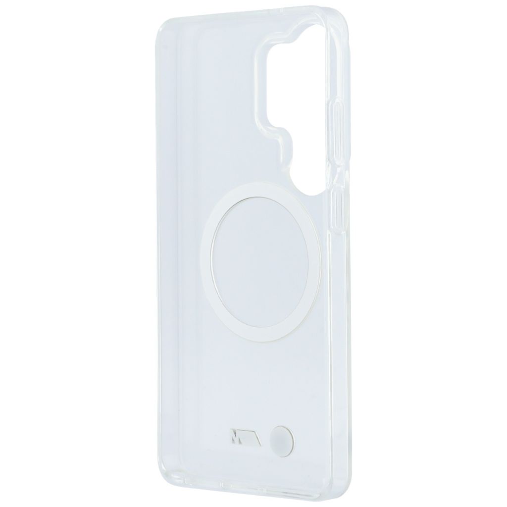 BMW Shockproof Metal Logo MagSafe Skal Samsung Galaxy S26 Ultra - Transparent