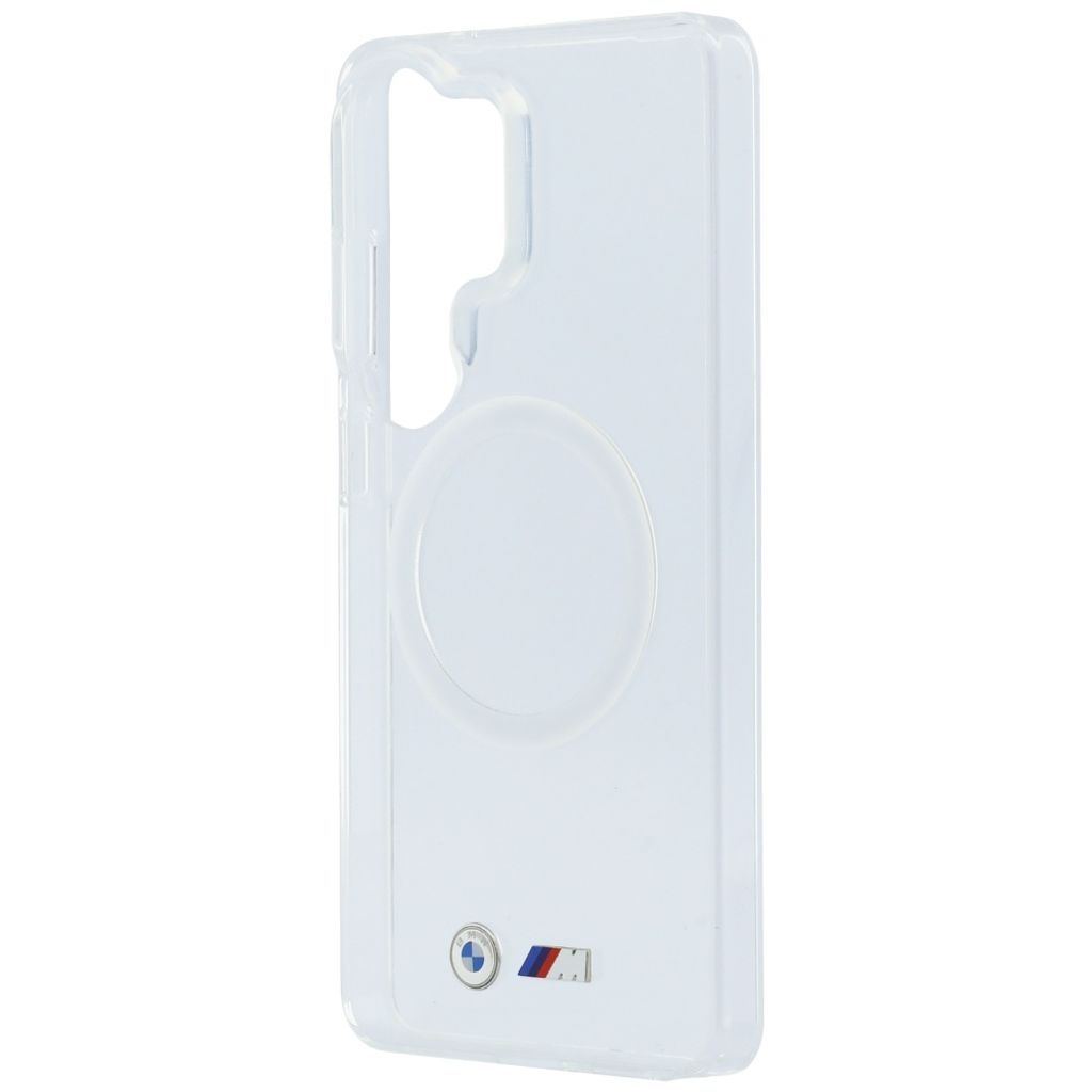 BMW Shockproof Metal Logo MagSafe Skal Samsung Galaxy S26 Ultra - Transparent
