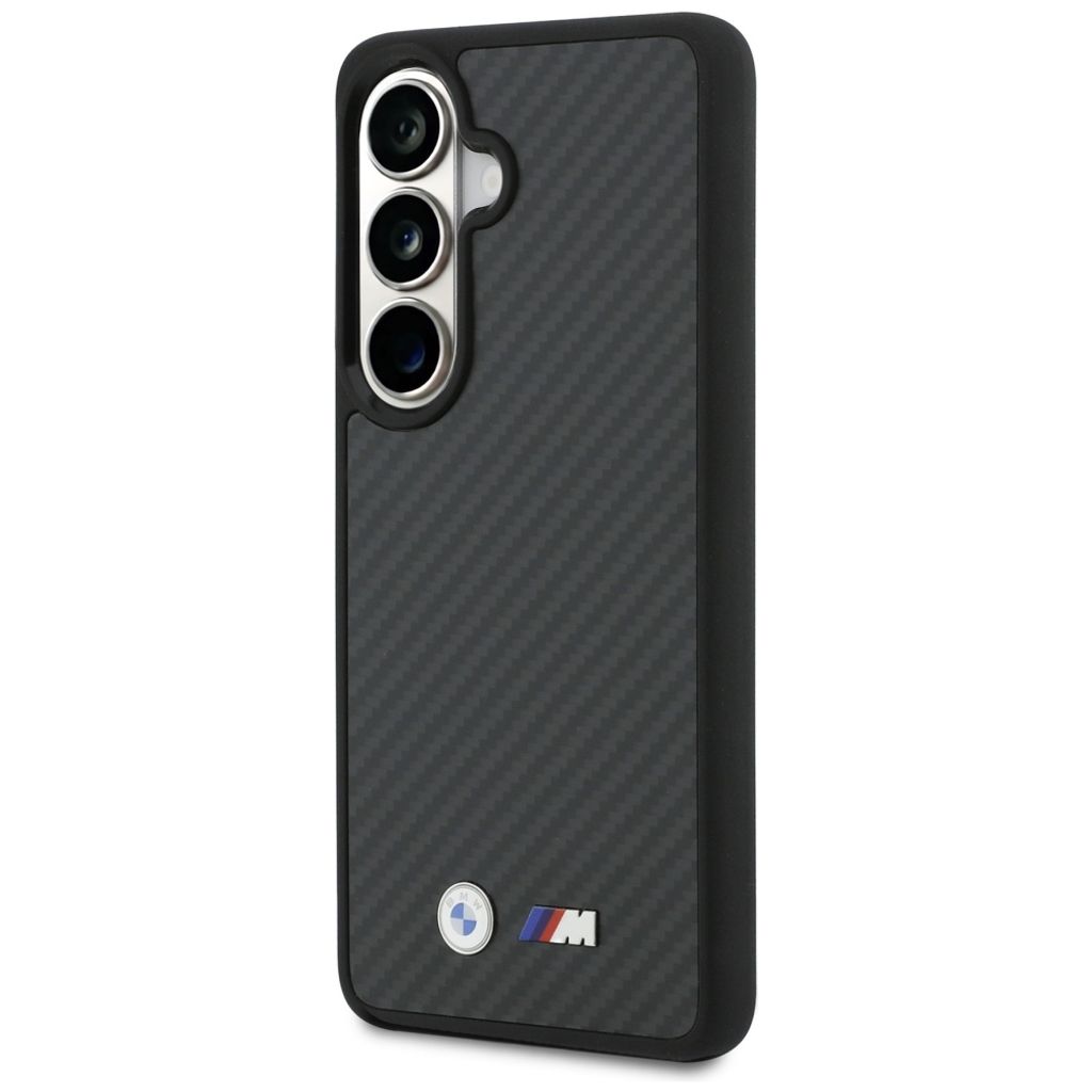 BMW M Kevlar Logo MagSafe Skal till Samsung Galaxy S26 - Svart