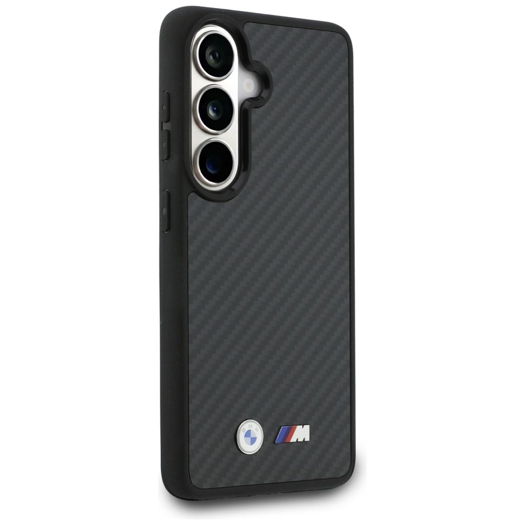 BMW M Kevlar Logo MagSafe Skal till Samsung Galaxy S26 - Svart