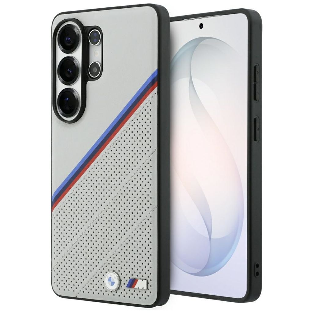 BMW Tricolor Metal Logo MagSafe Skal till Samsung Galaxy S26 Ultra - Grå