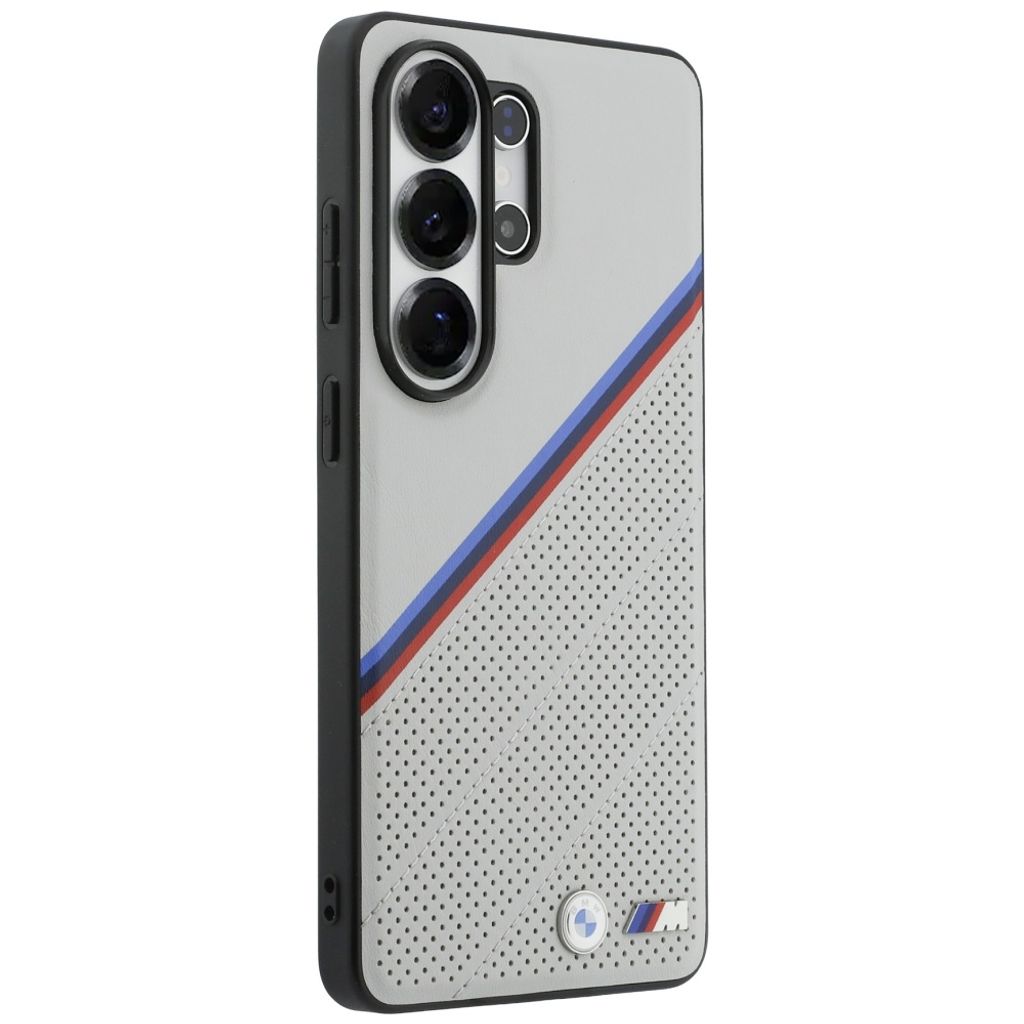 BMW Tricolor Metal Logo MagSafe Skal till Samsung Galaxy S26 Ultra - Grå