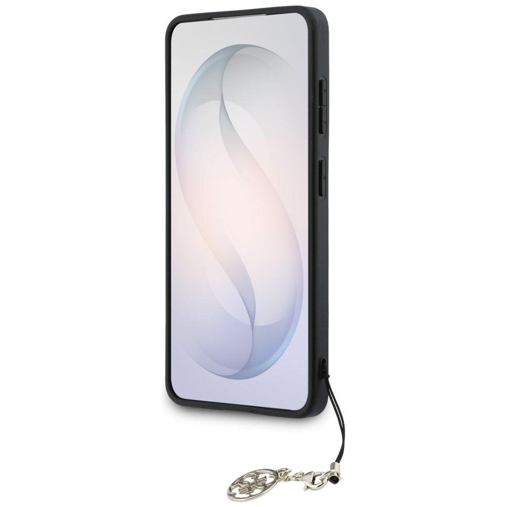 Guess 4G Classic Logo Charm MagSafe Skal till Samsung Galaxy S26 - Brun