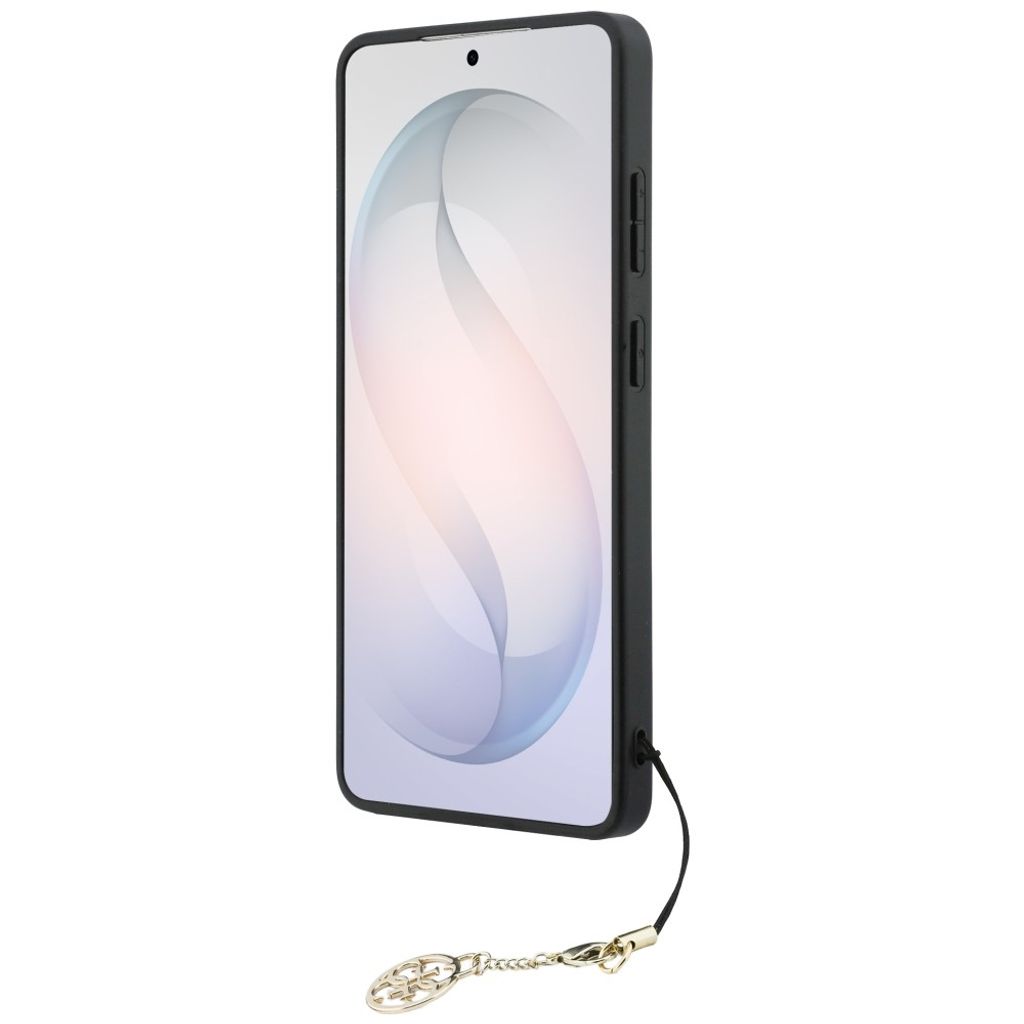 Guess 4G Classic Logo Charm MagSafe Skal till Samsung Galaxy S26 Ultra - Rosa