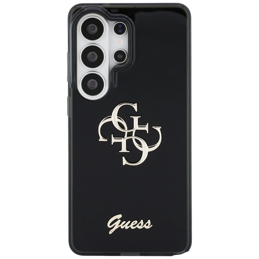 Guess 4G Script Metal Skal till Samsung Galaxy S26 Ultra - Svart