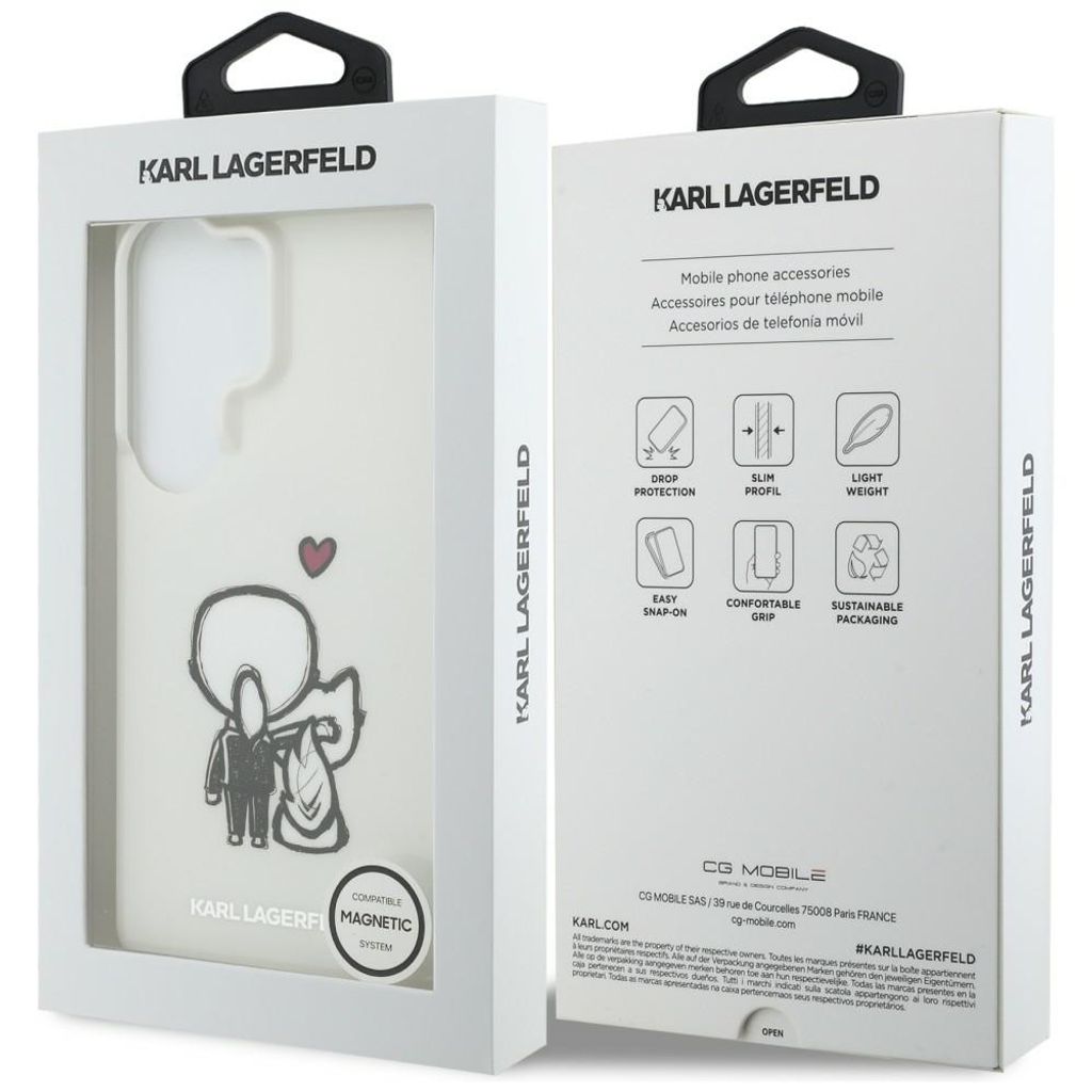 Karl Lagerfeld Karl & Choupette MagSafe Skal till Samsung Galaxy S26 Ultra