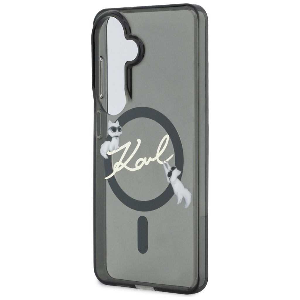 Karl Lagerfeld KC Script MagSafe Skal till Samsung Galaxy S26 - Svart