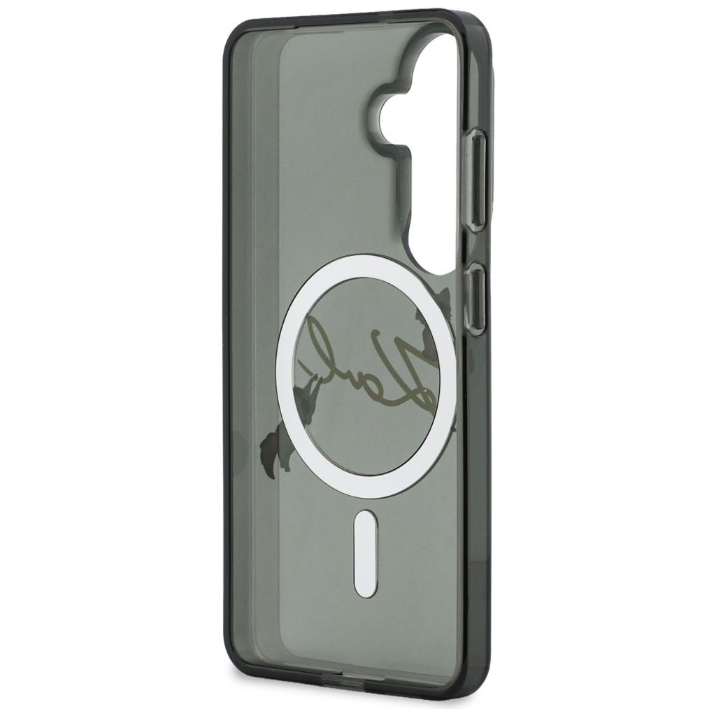 Karl Lagerfeld KC Script MagSafe Skal till Samsung Galaxy S26 - Svart