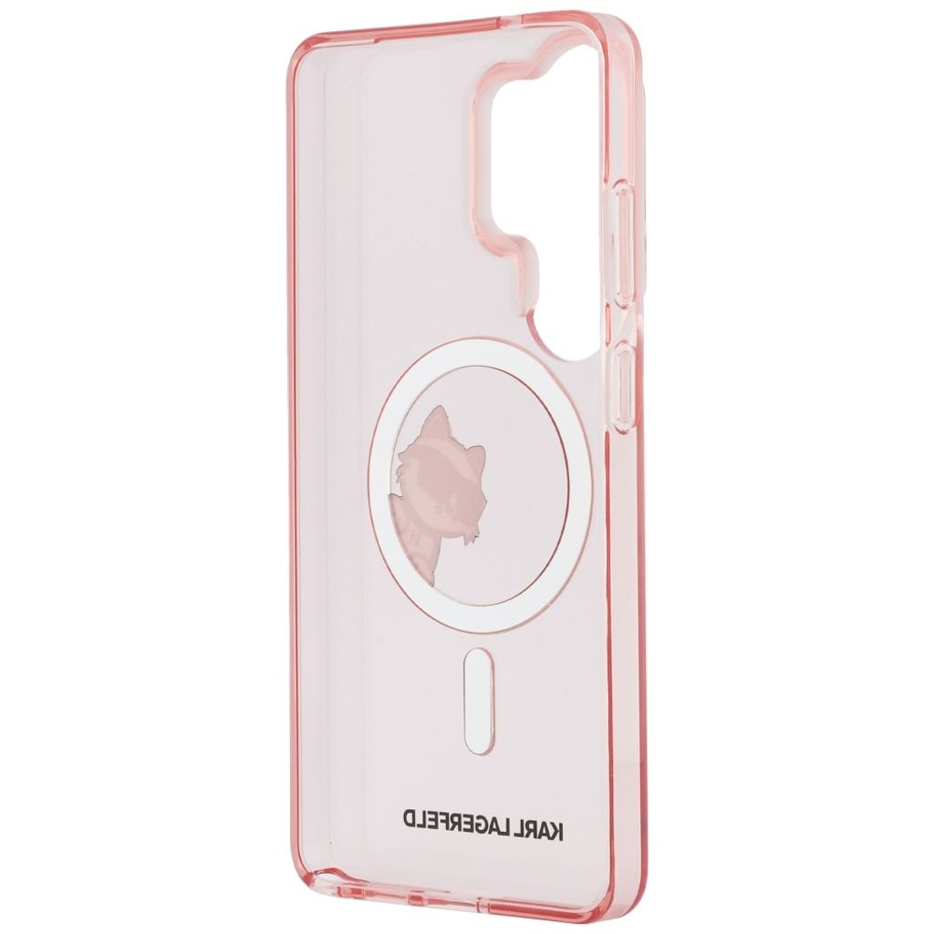 Karl Lagerfeld Peekaboo Choupette MagSafe Skal Samsung Galaxy S26 Ultra - Rosa