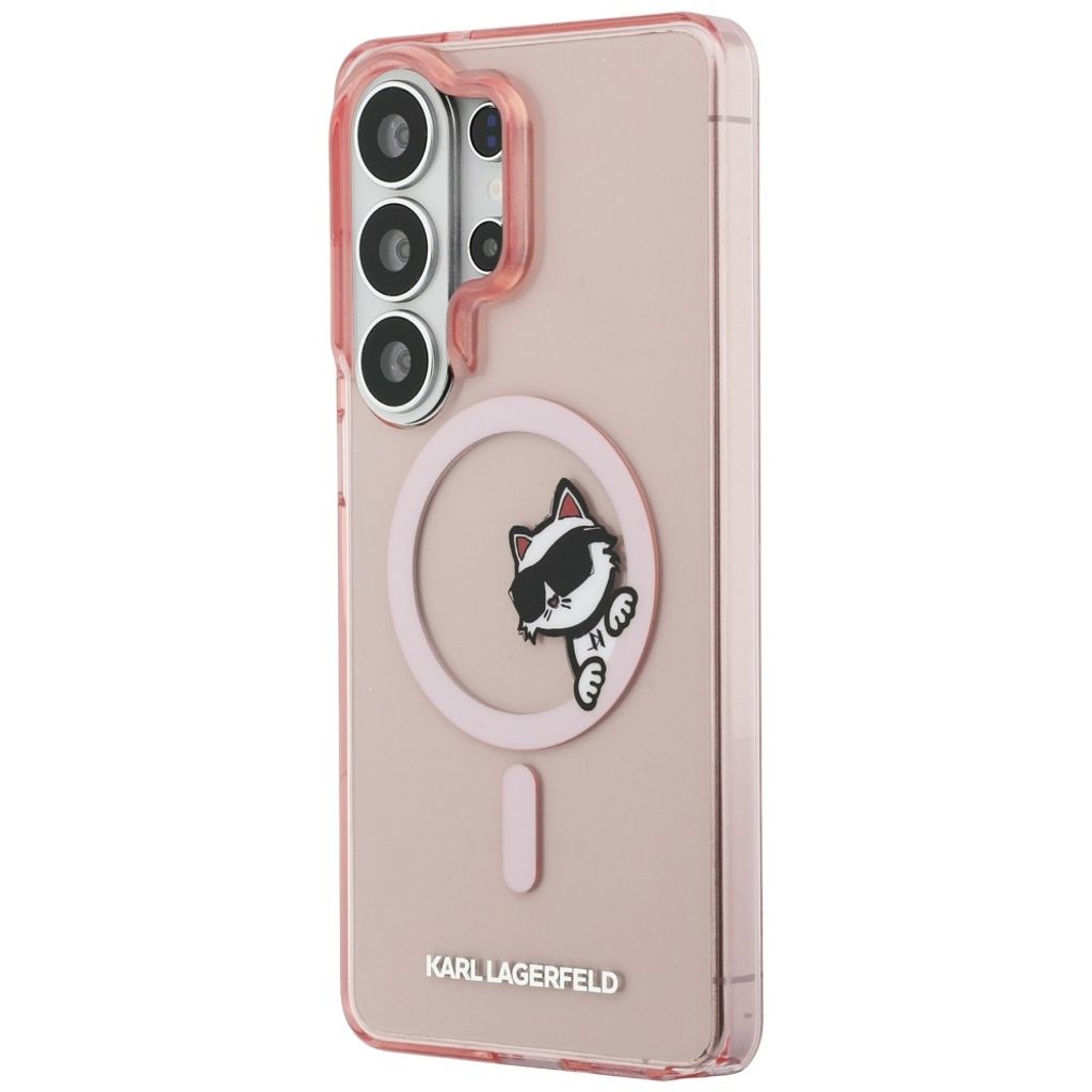 Karl Lagerfeld Peekaboo Choupette MagSafe Skal Samsung Galaxy S26 Ultra - Rosa