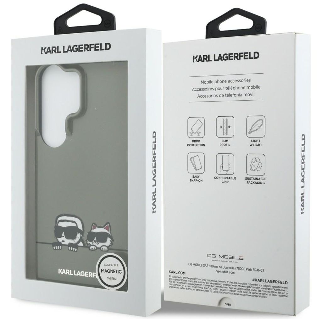 Karl Lagerfeld Karl & Choupette MagSafe Skal Samsung Galaxy S26 Ultra - Svart