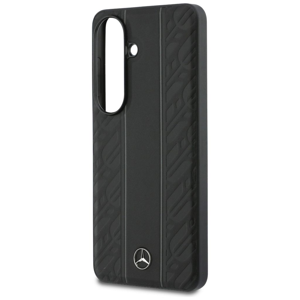 Mercedes Laurel Leaves Vertical Stripes MagSafe Skal Samsung Galaxy S26 - Svart