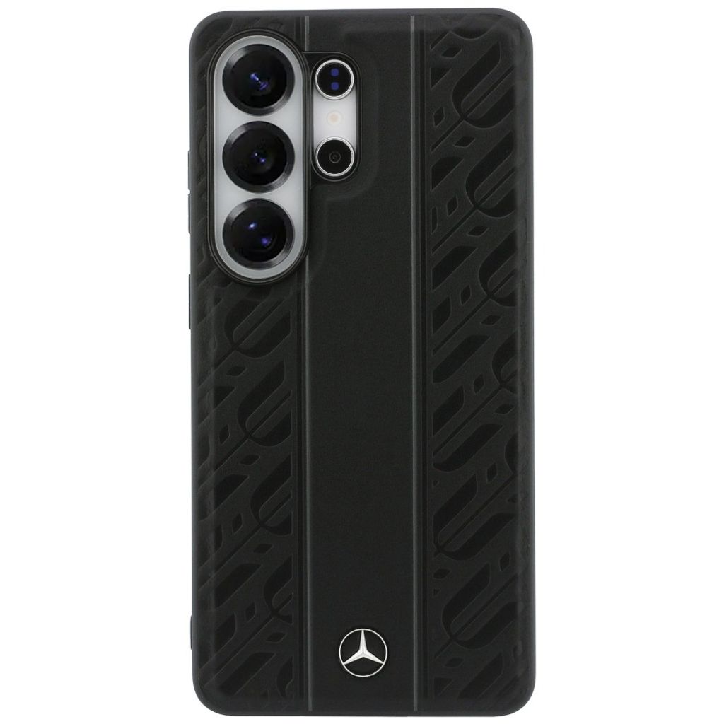 Mercedes Laurel Leaves Stripes MagSafe Skal Samsung Galaxy S26 Ultra - Svart