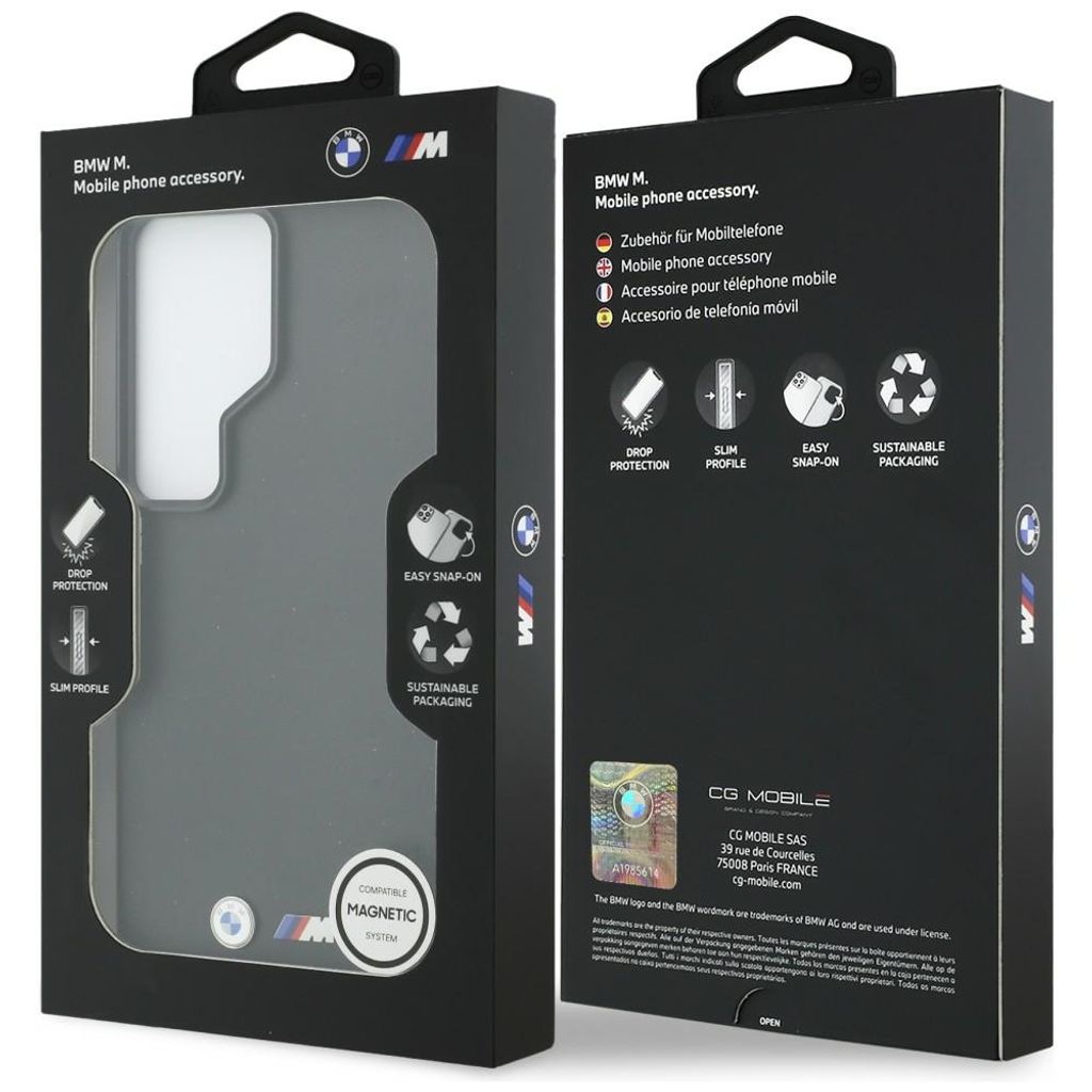 BMW M Metal Logo MagSafe Skal till Samsung Galaxy S26 Ultra - Svart