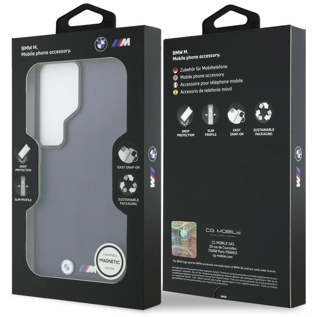 BMW M Metal Logo MagSafe Skal till Samsung Galaxy S26 Ultra - Marinblå