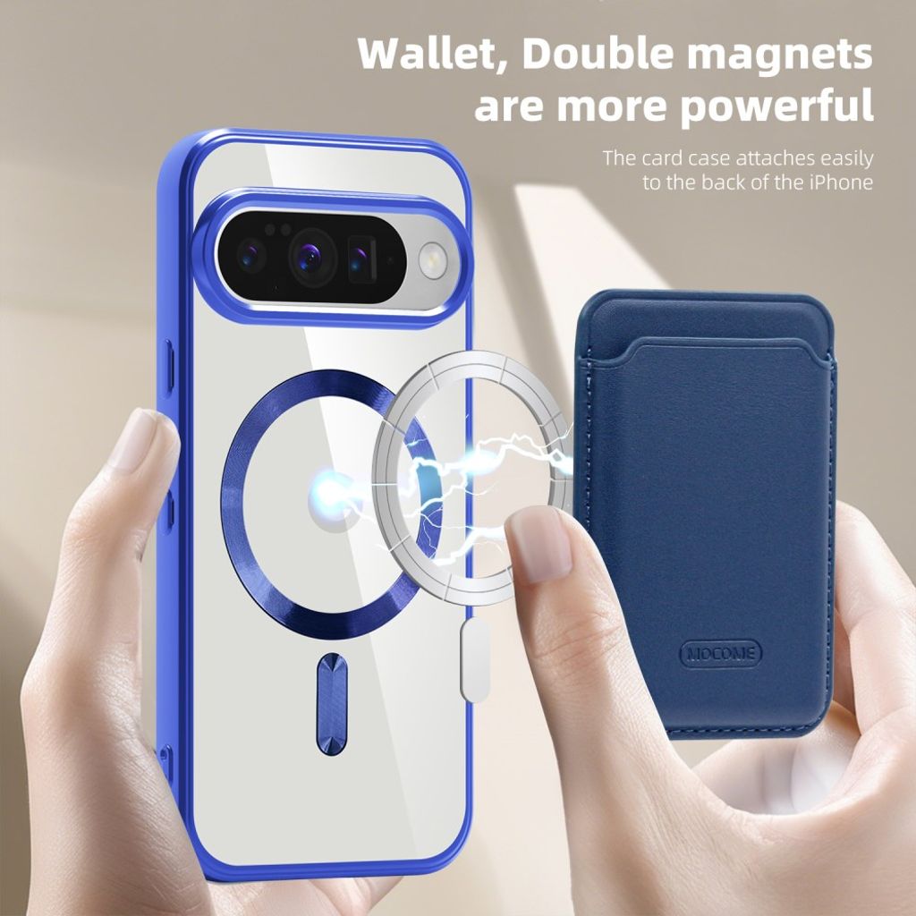 Google Pixel 10 / 10 Pro Case with Wallet - Dark Blue