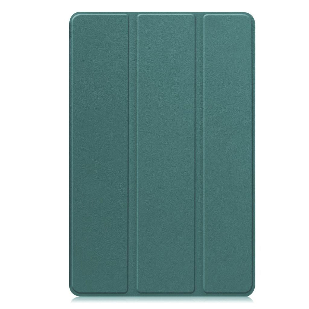 Samsung Galaxy Tab S12 Plus Slimmat Tri-fold stativfodral - Grön