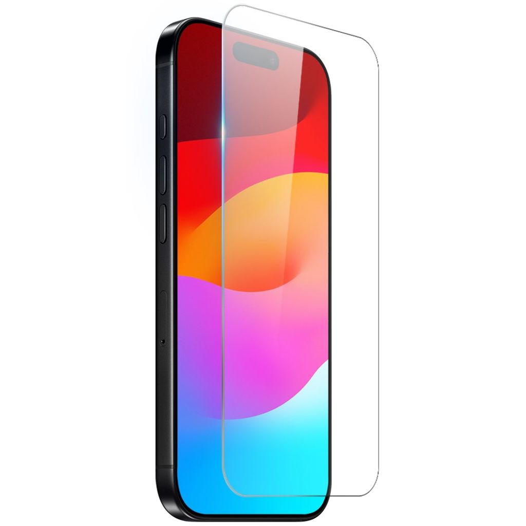 NORTHJO iPhone 18 Pro Max 3-in-1 Kuori + Näytön- ja Linssinsuoja - Läpinäkyvä