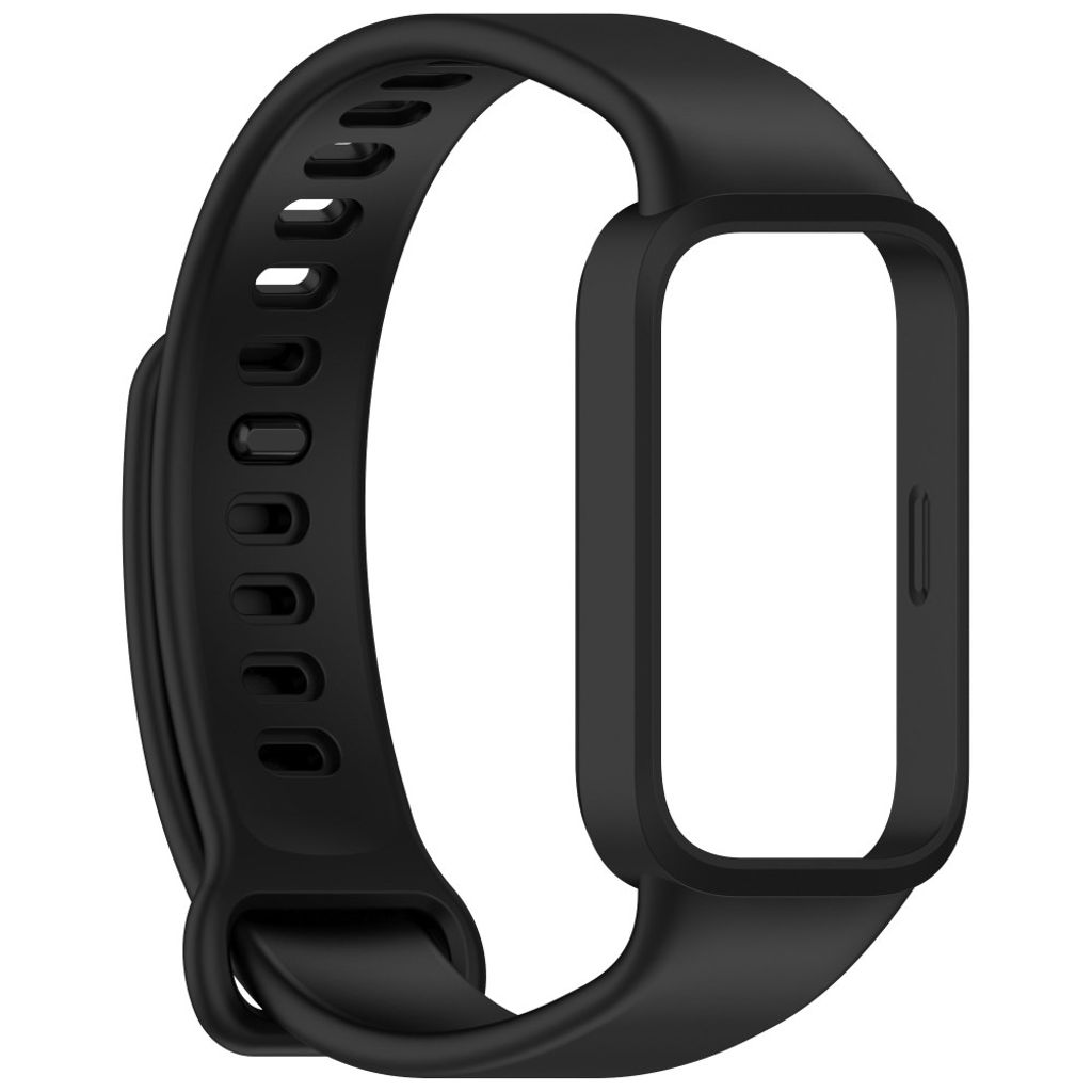 Xiaomi Smart Band 9 Active/Redmi Band 3 Klokkereim med Ramme - Svart