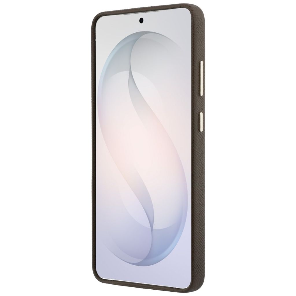 Guess Grained Big 4G Metal Logo Skal till Samsung Galaxy S26 Ultra - Brun