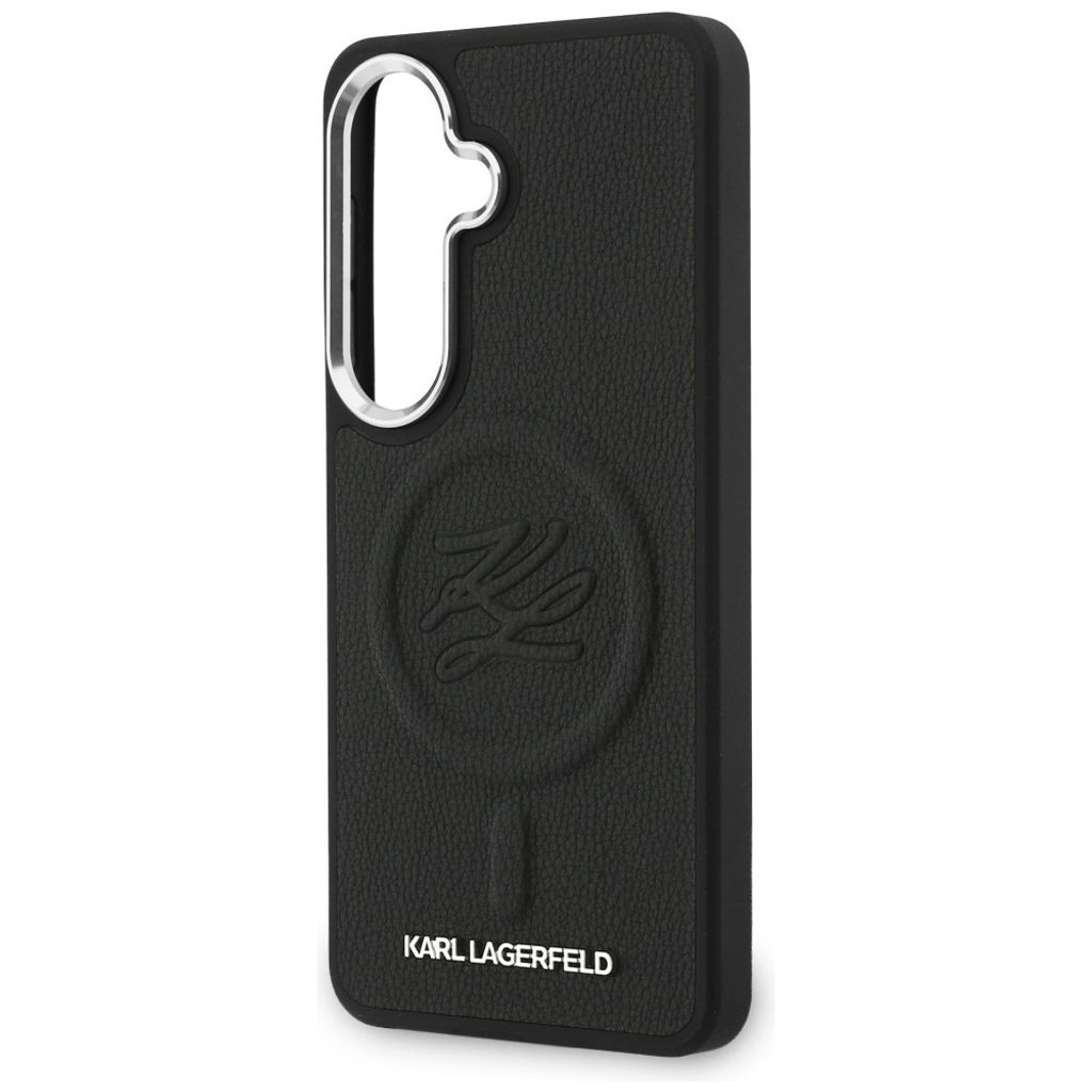 Karl Lagerfeld Embossed Ring Initials MagSafe Skal Samsung Galaxy S26 - Svart