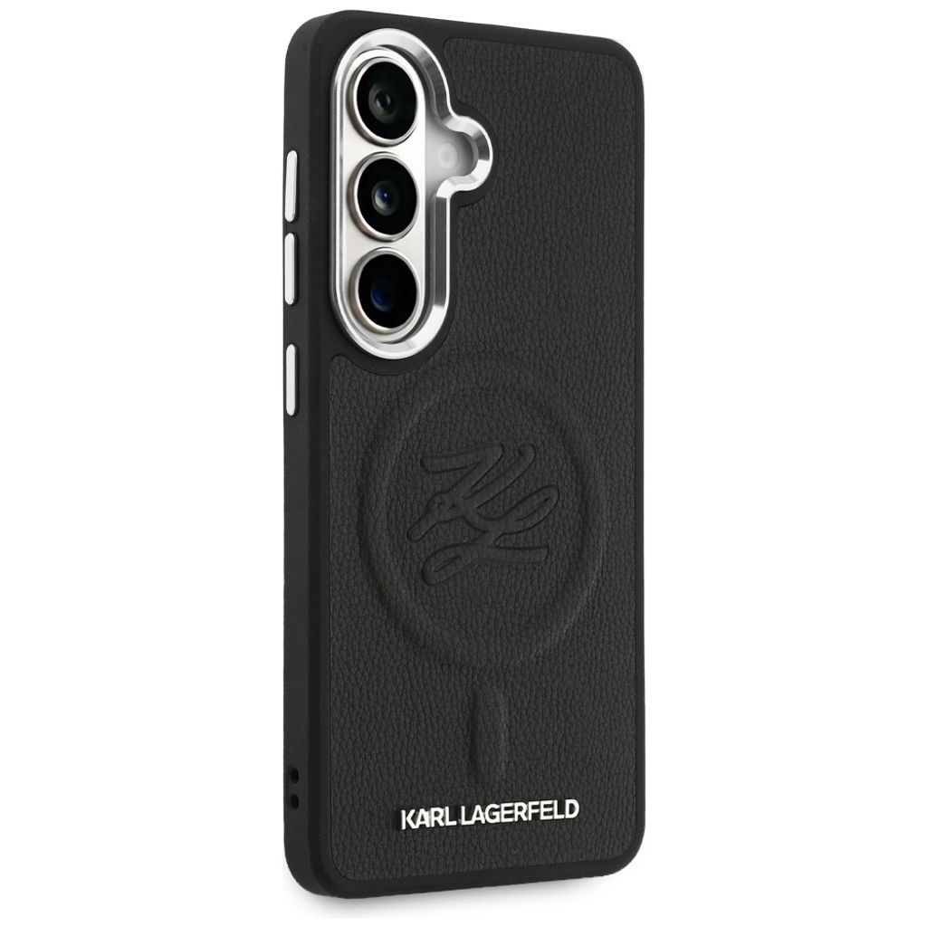 Karl Lagerfeld Embossed Ring Initials MagSafe Skal Samsung Galaxy S26 - Svart