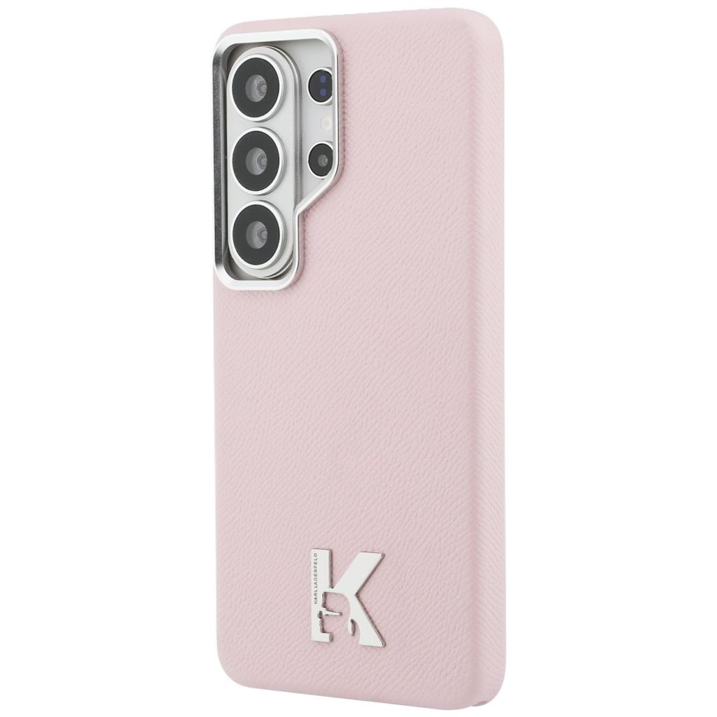 Karl Lagerfeld K Metal Logo MagSafe Skal till Samsung Galaxy S26 Ultra - Rosa