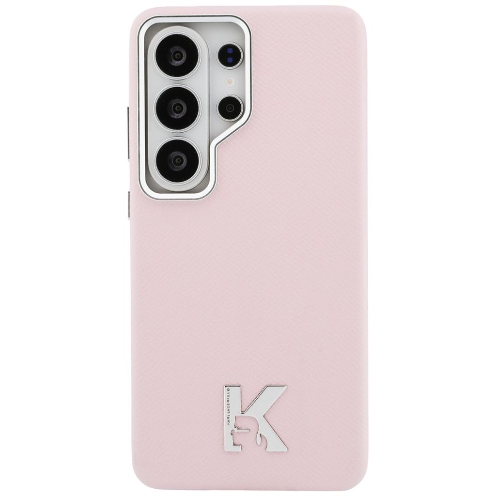 Karl Lagerfeld K Metal Logo MagSafe Skal till Samsung Galaxy S26 Ultra - Rosa
