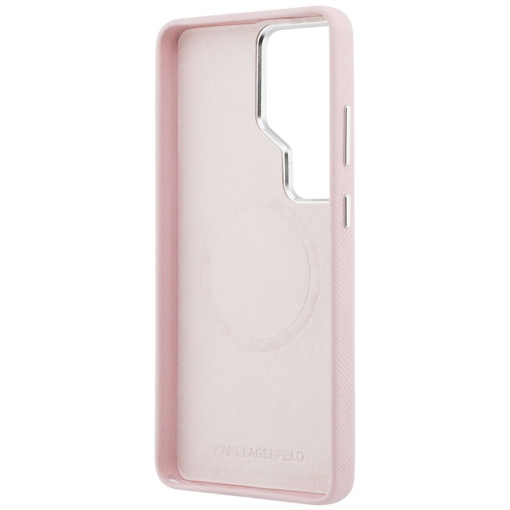 Karl Lagerfeld K Metal Logo MagSafe Skal till Samsung Galaxy S26 Ultra - Rosa
