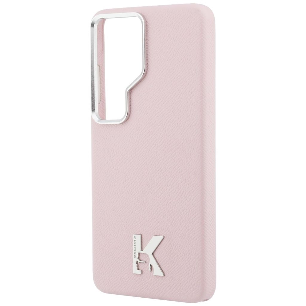 Karl Lagerfeld K Metal Logo MagSafe Skal till Samsung Galaxy S26 Ultra - Rosa